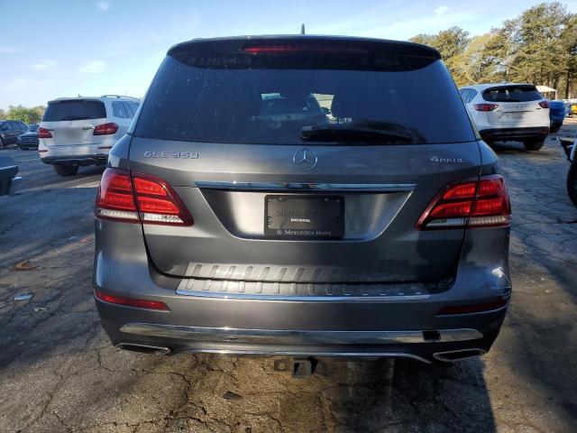 4JGDA5HB9HA827417 - 2017 MERCEDES-BENZ GLE 350 4MATIC GRAY photo 6