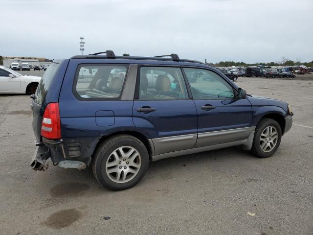 JF1SG67605H732581 - 2005 SUBARU FORESTER 2.5XS LL BEAN BLUE photo 3