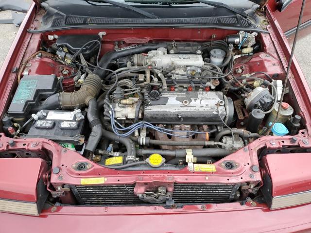 1HGCA6284KA018788 - 1989 HONDA ACCORD LXI RED photo 11