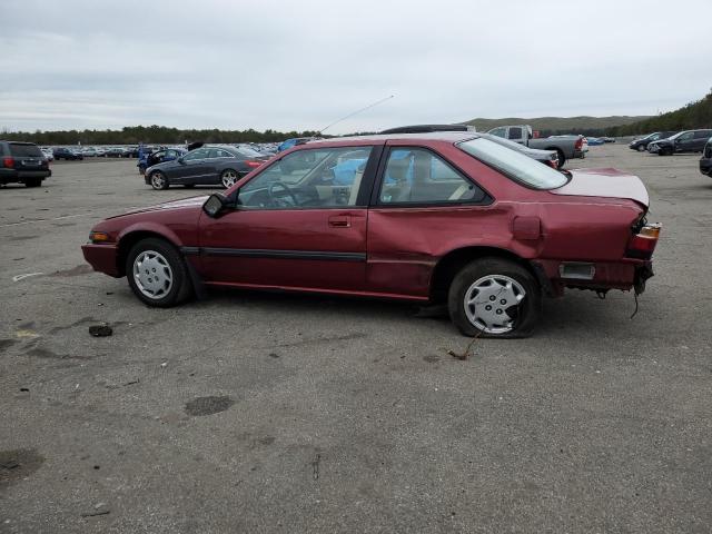 1HGCA6284KA018788 - 1989 HONDA ACCORD LXI RED photo 2