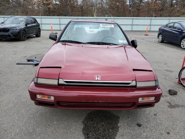 1HGCA6284KA018788 - 1989 HONDA ACCORD LXI RED photo 5