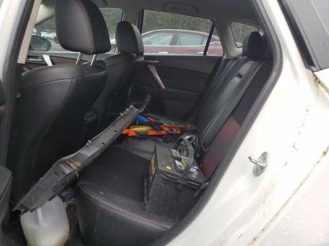 JM1BL1L37D1720200 - 2013 MAZDA SPEED 3 WHITE photo 10