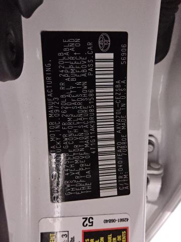 4T1G11AK9RU851586 - 2024 TOYOTA CAMRY SE NIGHT SHADE WHITE photo 13