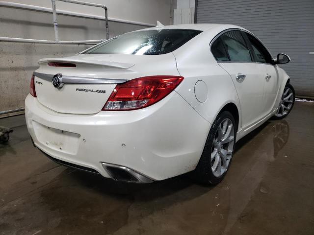2G4GV5GV3C9213948 - 2012 BUICK REGAL GS WHITE photo 3