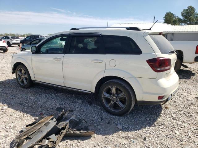 3C4PDCGG0JT156096 - 2018 DODGE JOURNEY CROSSROAD WHITE photo 2