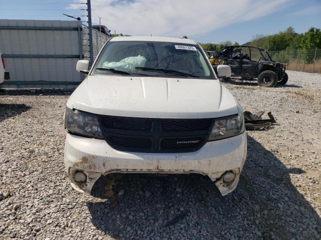 3C4PDCGG0JT156096 - 2018 DODGE JOURNEY CROSSROAD WHITE photo 5