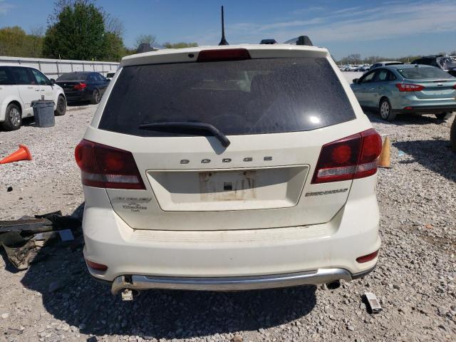 3C4PDCGG0JT156096 - 2018 DODGE JOURNEY CROSSROAD WHITE photo 6