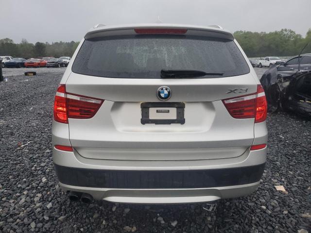 5UXWX9C51D0A20931 - 2013 BMW X3 XDRIVE28I SILVER photo 6