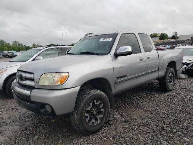 5TBRU34156S476971 - 2006 TOYOTA TUNDRA ACCESS CAB SR5 SILVER photo 1