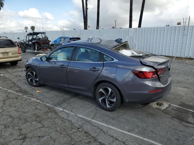 19XZE4F5XNE009659 - 2022 HONDA INSIGHT EX GRAY photo 2