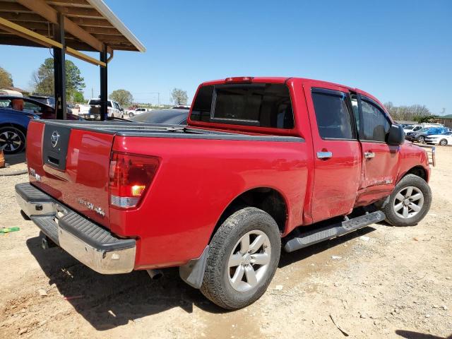 1N6BA0EC2CN311880 - 2012 NISSAN TITAN S RED photo 3