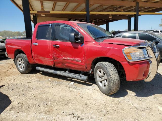 1N6BA0EC2CN311880 - 2012 NISSAN TITAN S RED photo 4