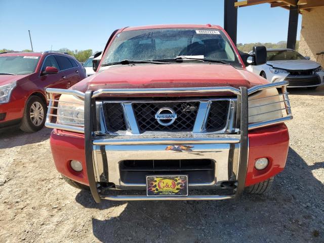 1N6BA0EC2CN311880 - 2012 NISSAN TITAN S RED photo 5