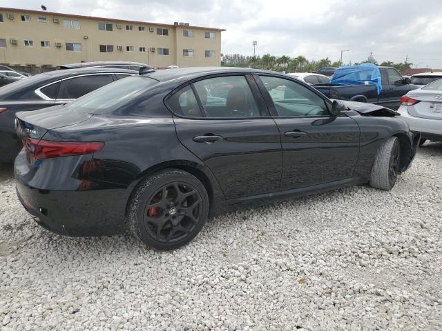 ZARFANAN8K7621694 - 2019 ALFA ROMEO GIULIA BLACK photo 3