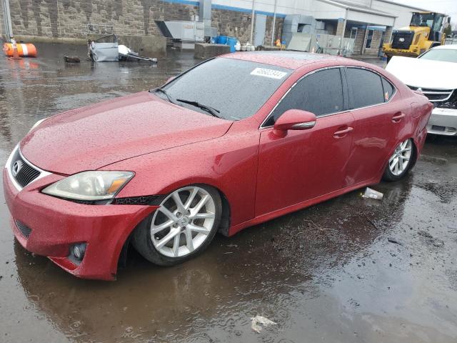 JTHBF5C21B5132514 - 2011 LEXUS IS 250 RED photo 1