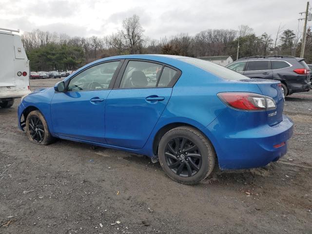 JM1BL1V89C1682461 - 2012 MAZDA 3 I BLUE photo 2