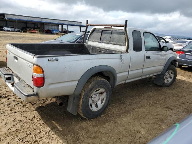 5TESM92N02Z052452 - 2002 TOYOTA TACOMA XTRACAB PRERUNNER ვერცხლისფერი ფოტო 3