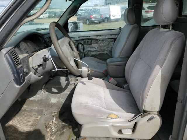 5TESM92N02Z052452 - 2002 TOYOTA TACOMA XTRACAB PRERUNNER ვერცხლისფერი ფოტო 7