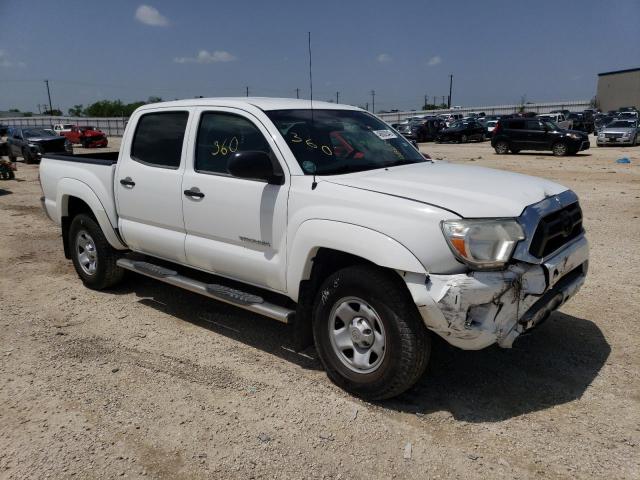 5TFJU4GN2FX070407 - 2015 TOYOTA TACOMA DOUBLE CAB PRERUNNER WHITE photo 4