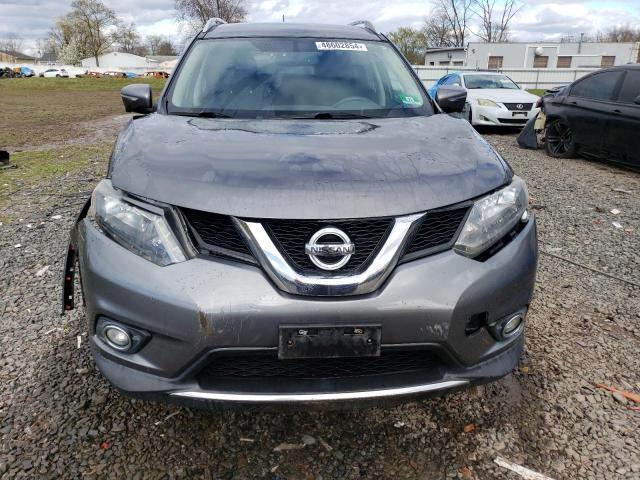 5N1AT2MV5FC776902 - 2015 NISSAN ROGUE S GRAY photo 5