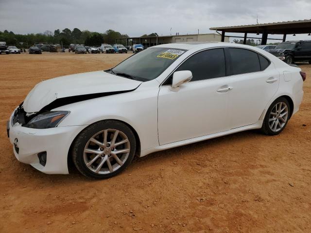 JTHCE5C22B5001275 - 2011 LEXUS IS 350 WHITE photo 1