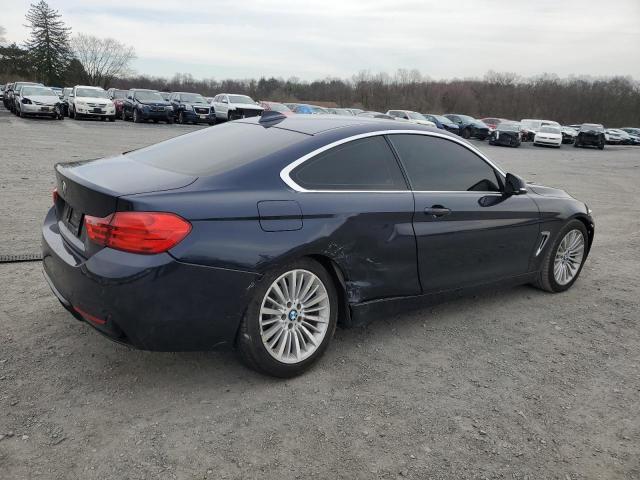 WBA3N9C50EF722158 - 2014 BMW 428 XI Синий фото 3