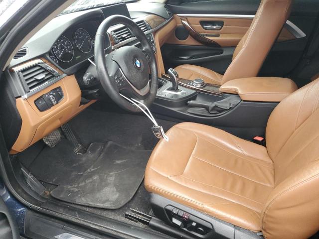 WBA3N9C50EF722158 - 2014 BMW 428 XI Синий фото 7