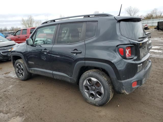 ZACCJBAB6JPH58815 - 2018 JEEP RENEGADE SPORT BLACK photo 2