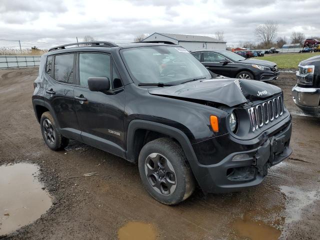 ZACCJBAB6JPH58815 - 2018 JEEP RENEGADE SPORT BLACK photo 4