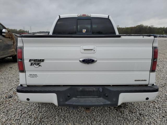 1FTFW1EF4BFA32672 - 2011 FORD F150 SUPERCREW WHITE photo 6