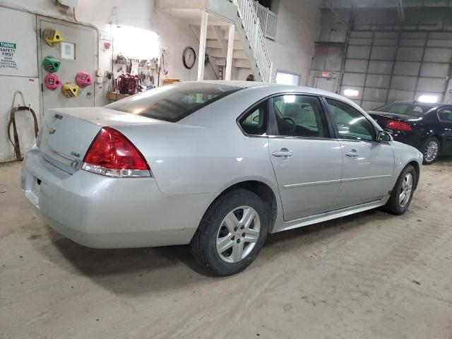 2G1WF5EK2B1194367 - 2011 CHEVROLET IMPALA LS SILVER photo 3