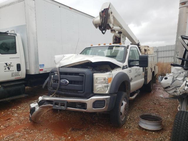 1FDUF5HT5EEB03125 - 2014 FORD F550 SUPER DUTY WHITE photo 2