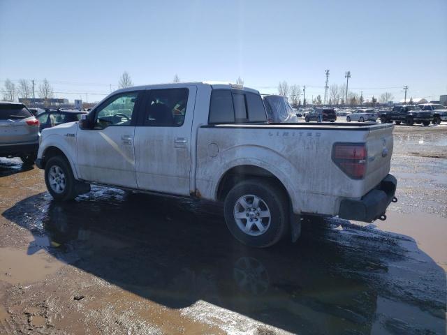 1FTFW1E68BFA15888 - 2011 FORD F150 SUPERCREW WHITE photo 2