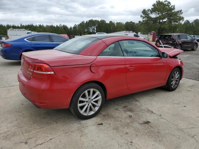 WVWBW8AH1EV006877 - 2014 VOLKSWAGEN EOS KOMFORT RED photo 3