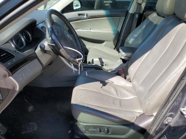 5NPEU46F89H468698 - 2009 HYUNDAI SONATA SE GRAY photo 7