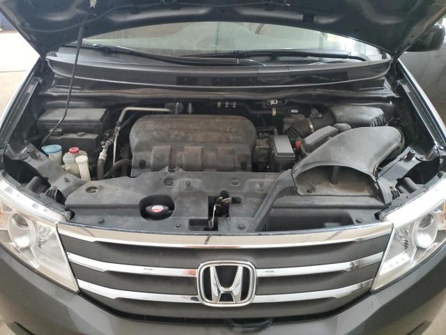 5FNRL5H68CB101572 - 2012 HONDA ODYSSEY EXL GRAY photo 12