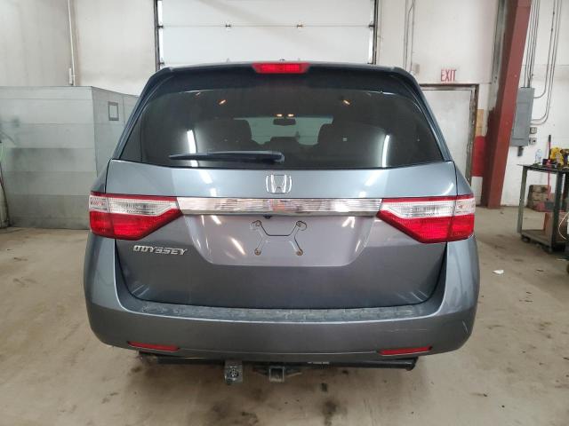 5FNRL5H68CB101572 - 2012 HONDA ODYSSEY EXL GRAY photo 6