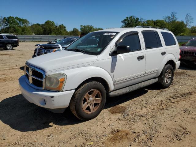 1D4HD48N75F519696 - 2005 DODGE DURANGO SLT WHITE photo 1