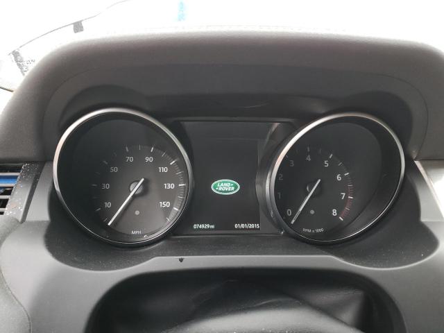 SALVP2BG0HH207811 - 2017 LAND ROVER RANGE ROVE SE BLACK photo 9