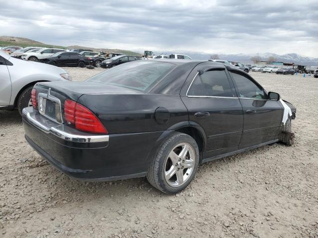 1LNHM86S61Y689362 - 2001 LINCOLN LS BLACK photo 3