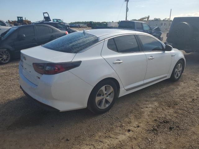 KNAGM4AD8F5089840 - 2015 KIA OPTIMA HYBRID WHITE photo 3