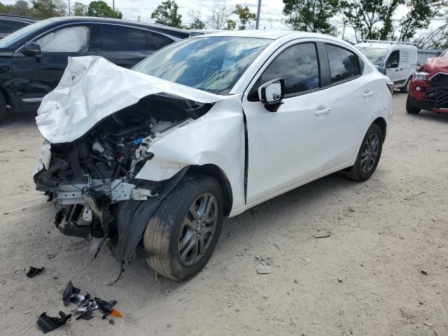 3MYDLBYV8KY514127 - 2019 TOYOTA YARIS L WHITE photo 1