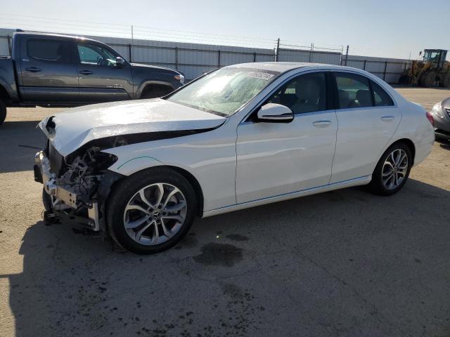 55SWF4JB7JU244004 - 2018 MERCEDES-BENZ C 300 WHITE photo 1