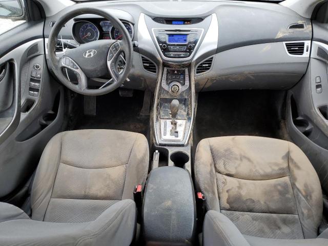 KMHDH4AE8DU932341 - 2013 HYUNDAI ELANTRA GLS SILVER photo 8