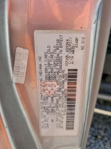 5TBBT44143S404276 - 2003 TOYOTA TUNDRA ACCESS CAB SR5 SILVER photo 12