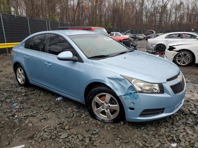 1G1PE5SC9C7152562 - 2012 CHEVROLET CRUZE LT TURQUOISE photo 4