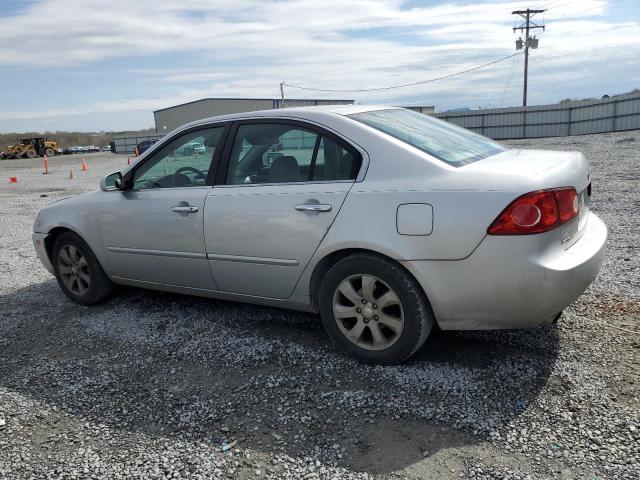 KNAGE124965024456 - 2006 KIA OPTIMA LX SILVER photo 2