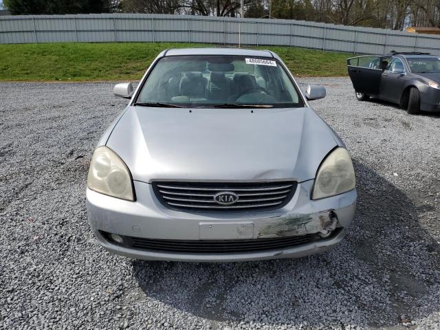 KNAGE124965024456 - 2006 KIA OPTIMA LX SILVER photo 5