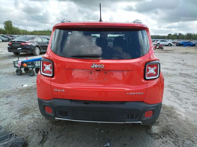 ZACCJBDT8GPD24425 - 2016 JEEP RENEGADE LIMITED RED photo 6