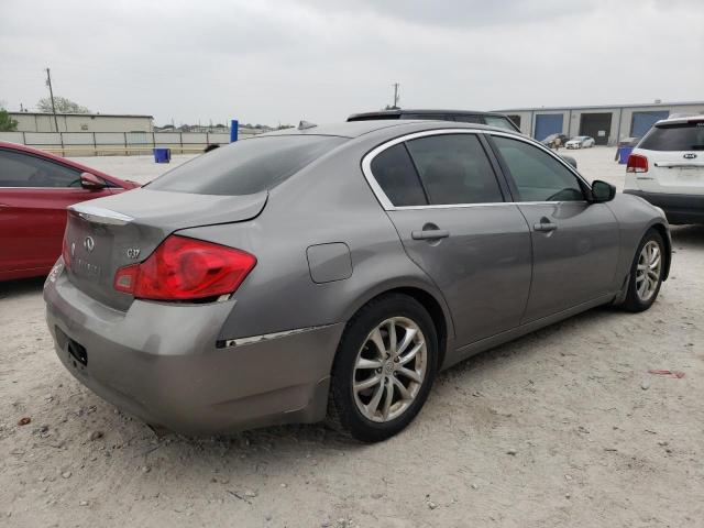 JNKCV61EX9M012172 - 2009 INFINITI G37 BASE GRAY photo 3